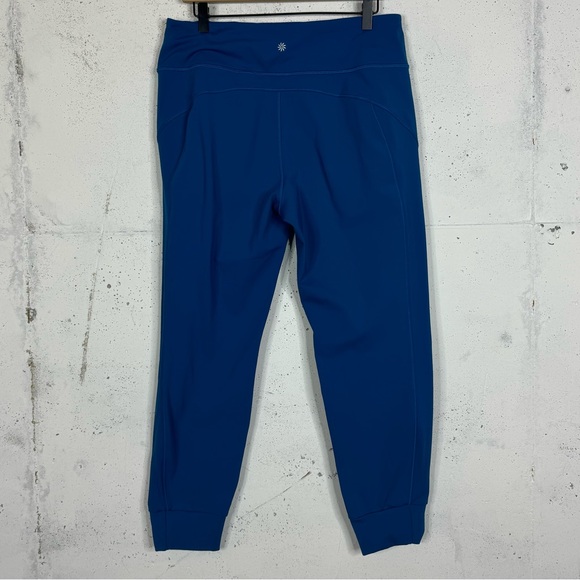 Athleta Rainier Blue Jogger Legging Active Pants Size Large - Picture 6 of 9